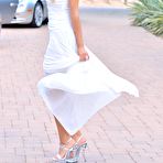 Fourth pic of Ravishing teen Latina with great perky titties Lilly FTV shows them off in her elegant dress