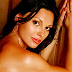 Fourth pic of Very turning on and hot softcore session from charming chippy in sauna Cartier A