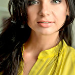 First pic of Lustful brunette in hot lingerie Anita Sparkle is into the raunchy masturbation session