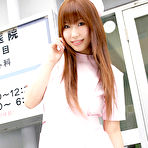 First pic of Sexy gravure idol nurse shows off her busty naked boobs