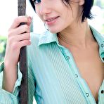 First pic of An ever-smiling, vivacious Loreen A enthusiastically strips naked by the balcony, soaking the warm sunlight on her skin while she gives us an unrestricted view of her delicious pussy.