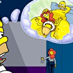 First pic of Simpsons - Homer fucks assistant