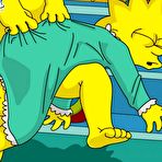 Second pic of Simpsons - Bart fucks Lisa in her room