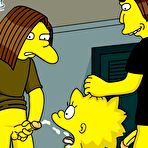 Second pic of Simpsons - Jessica Lovejoy and Lisa at school