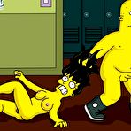 Third pic of Simpsons - Jessica Lovejoy and Lisa at school