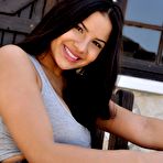 First pic of Lacey Banghard Topless in Jean Cutoffs