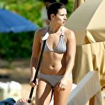 Second pic of Danica Patrick sexy in bikini on the beach in Hawaii