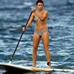 Third pic of Danica Patrick sexy in bikini on the beach in Hawaii