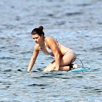 Fourth pic of Danica Patrick sexy in bikini on the beach in Hawaii