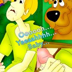 First pic of Velma Dinkley and Daphne Blake sucks huge cocks