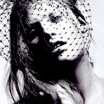 First pic of Lara Stone black-&-white nude and sexy pics