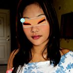 First pic of :: Asian Sex Diary :: Sexy Asian babe in stockings strips and fucks a white tourist