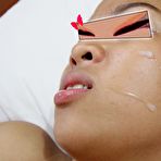 Fourth pic of :: Asian Sex Diary :: Cute hairy Asian teen fucked and facialized