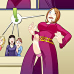 Fourth pic of Female Alchemist got a big dick and began to fuck girls