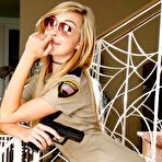 First pic of Kaylee Nicole Strips off her Cop Uniform