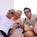 First pic of Skinny Teen in a Threesome