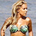 Fourth pic of Sylvie Meis sexy in bikini on a beach