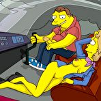 First pic of Simpsons - Barney Gumble fucks woman in the helicopter