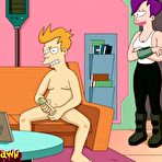 First pic of Futurama - Fry fuck Leela
