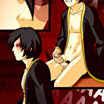 First pic of Azula and hot brunette babe in xxx comics