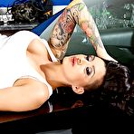 First pic of Busty Latina Alby Ryder seduces her mechanic and gets drilled in the garage