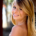 Fourth pic of Lauren Clare Smiling Blonde Cutie Bares Perky Breasts