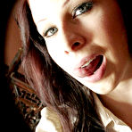 First pic of Gianna Michaels unbuttons her elegant blouse to get her massively big tits fucked