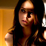 First pic of Kiera Winters Sultry Shadowy Brunette Loses Black Lingerie