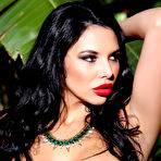 Fourth pic of Missy Martinez Flaunts Big Boob Curves in Jungle Garden