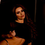 Second pic of Gemma Massey bursting out of her black top | Web Starlets