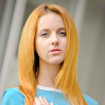First pic of Roberta Berti Russian Redhead Exposes Tight Breasts