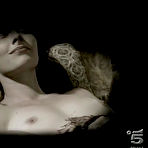 Third pic of Daniela Virgilio topless in I Segreti di Borgo Larici