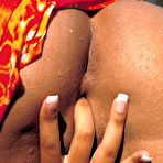 Third pic of Blonde hottie Faith Diaz posing in bikini and without them exposing her perfect bronze sunburn.