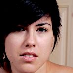 First pic of Shaved brunette amateur Alma - Girls Out West