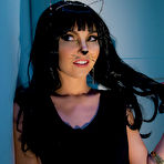 First pic of Aaliyah Love Becomes Vexing Black Cat for Halloween