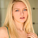 First pic of Allie Rae Natural Blonde Babe Lowers Green Lingerie