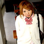 Fourth pic of Sexy babe Rui Hazuki shows her butt in school | Japan HDV