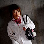 Second pic of Sexy teen Rui Hazuki poses in short skirt out | Japan HDV