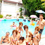 Fourth pic of Sexy Japanese honeys pose in tiny bikinis | Japan HDV