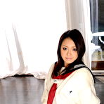 First pic of Hot teen Rui Natsukawa poses on the floor | Japan HDV