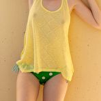 Fourth pic of Paris Moffer Having Fun at the Beach