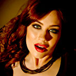 Second pic of Jessica Ryan Glamourous Redhead Bares Beautiful Natural Breasts