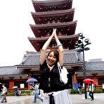 Second pic of Hot model Ryo Akanishi sucks a dick in the car | JapanHDV