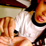 Third pic of Nagisa shows her oral skills during PE class | JapanHDV