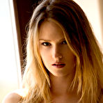 First pic of Ashley Lane Buxom Blonde Strips in the Shadows