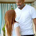 First pic of Alice Green Rides a Black Cock