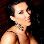 First pic of Brianna Jordan Tanned and Busty Brunette Pops off Lingerie