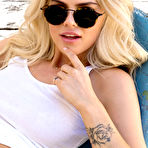 First pic of Rachel Harris November Playmate Nude in Rustic Setting