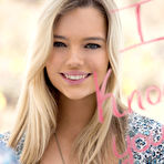 First pic of Kenna in I Know You Love Me ~ X-Art Beauties