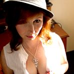 First pic of Elli Nude - a sexy natural redhead from Canada